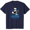 imageStar Wars  Stormtrooper Logo TShirtNavy Blue