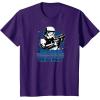 imageStar Wars  Stormtrooper Logo TShirtPurple