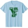 imageStar Wars  Yoda Letterman TShirtBaby Blue