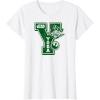 imageStar Wars  Yoda Letterman TShirtWhite