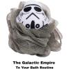 imageStar Wars Dark Side Body Puff Storm Trooper Soft Lathering for Shower ampamp Bath Great Gift