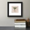 imageTrends International Gallery Pops Star Wars Saga  Neutral Abstract Yoda Wall Art Wall Poster 12quot x 12quot Black Framed VersionBlack Framed Version