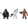 imageSTAR WARS Galactic Heroes Mega Mighties 3Pack  Stormtrooper Darth Vader and Chewbacca 10Inch Action Figures Kids Ages 3 and Up Amazon Exclusive