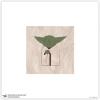 imageTrends International Gallery Pops Star Wars Saga  Neutral Abstract Yoda Wall Art Wall Poster 12quot x 12quot Black Framed VersionUnframed Version