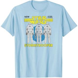imageStar Wars  Stormtrooper Action Figure TShirtBaby Blue