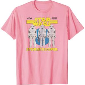 imageStar Wars  Stormtrooper Action Figure TShirtPink