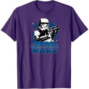 imageStar Wars  Stormtrooper Logo TShirtPurple