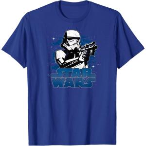 imageStar Wars  Stormtrooper Logo TShirtRoyal Blue
