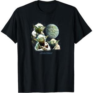 imageStar Wars  Yoda Dagobah TShirtBlack