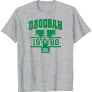 imageStar Wars  Yoda Dagobah University TShirtHeather Grey