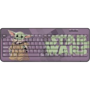 imageStar Wars Yoda Color Block Wireless USB KeyboardGrogu