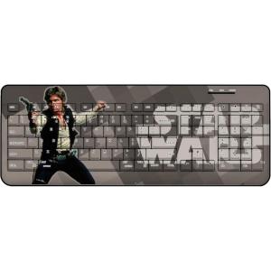 imageStar Wars Yoda Color Block Wireless USB KeyboardHan Solo