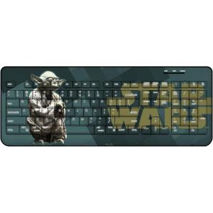 imageStar Wars Yoda Color Block Wireless USB KeyboardYoda