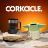 imageCorkcicle Star Wars 16 Oz Coffee Mug Triple Insulated Stainless Steel Cup R2D2Baby Yoda