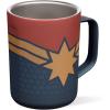 imageCorkcicle Star Wars 16 Oz Coffee Mug Triple Insulated Stainless Steel Cup R2D2Captain Marvel