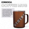 imageCorkcicle Star Wars 16 Oz Coffee Mug Triple Insulated Stainless Steel Cup R2D2Chewbacca