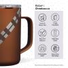 imageCorkcicle Star Wars 16 Oz Coffee Mug Triple Insulated Stainless Steel Cup R2D2Chewbacca