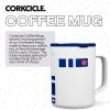 imageCorkcicle Star Wars 16 Oz Coffee Mug Triple Insulated Stainless Steel Cup R2D2R2D2