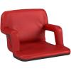 imagePICNIC TIME Star Wars R2D2 Ventura Reclining Stadium Seat with Back Support Bleacher Seat Beach Floor Chair Navy BlueCocacola  Red