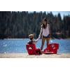 imagePICNIC TIME Star Wars R2D2 Ventura Reclining Stadium Seat with Back Support Bleacher Seat Beach Floor Chair Navy BlueDisney Minnie Mouse  Red