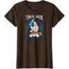 imageStar Wars  Rey Art Nouveau TShirtBrown