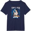 imageStar Wars  Rey Art Nouveau TShirtNavy Blue
