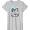imageStar Wars  Rey Art Nouveau TShirtSilver Grey