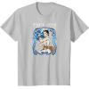 imageStar Wars  Rey Art Nouveau TShirtSilver Grey