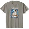 imageStar Wars  Rey Art Nouveau TShirtSlate Grey