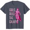 imageStar Wars Episode 7 Rey Girls Rule The Galaxy TShirt TShirtHeather Blue