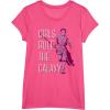 imageStar Wars Episode 7 Rey Girls Rule The Galaxy TShirt TShirtPink Heather