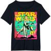 imageStar Wars Rey 90s TShirtBlack