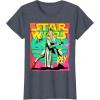 imageStar Wars Rey 90s TShirtHeather Blue
