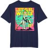 imageStar Wars Rey 90s TShirtNavy Blue