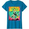 imageStar Wars Rey 90s TShirtSapphire Blue