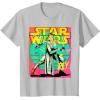 imageStar Wars Rey 90s TShirtSilver Grey