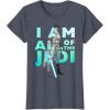 imageStar Wars The Rise Of Skywalker Rey I Am All Of The Jedi TShirtHeather Blue