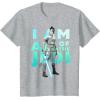 imageStar Wars The Rise Of Skywalker Rey I Am All Of The Jedi TShirtHeather Grey