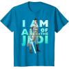 imageStar Wars The Rise Of Skywalker Rey I Am All Of The Jedi TShirtSapphire Blue
