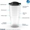 imageTervis Star Wars R2D2 See Through De Too Made in USA Double Walled Insulated Tumbler Travel Cup Keeps Drinks Cold ampamp Hot 16oz ClassicClassic