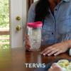 imageTervis Star Wars R2D2 See Through De Too Made in USA Double Walled Insulated Tumbler Travel Cup Keeps Drinks Cold ampamp Hot 16oz ClassicClassic