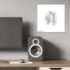 imageTrends International Gallery Pops Star Wars Saga  MidCentury Modern R2D2 Wall Art Wall Poster 12quot x 12quot Black Framed VersionUnframed Version
