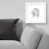 imageTrends International Gallery Pops Star Wars Saga  MidCentury Modern R2D2 Wall Art Wall Poster 12quot x 12quot Black Framed VersionWhite Framed Version