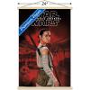imageTrends International Star Wars The Force Awakens  Rey Staff Wall Poster 22375quot x 34quot Premium Unframed VersionPremium Print and Beechwood Hanger Bundle