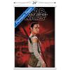 imageTrends International Star Wars The Force Awakens  Rey Staff Wall Poster 22375quot x 34quot Premium Unframed VersionPremium Print and White Hanger Bundle