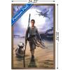 imageTrends International Star Wars The Force Awakens  Rey Wall Poster 22375quot x 34quot Premium Unframed VersionBronze Framed Version