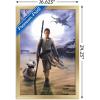 imageTrends International Star Wars The Force Awakens  Rey Wall Poster 22375quot x 34quot Premium Unframed VersionGold Framed Version