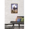 imageTrends International Star Wars The Force Awakens  Rey Wall Poster 22375quot x 34quot Premium Unframed VersionMahogany Framed Version