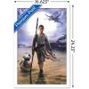 imageTrends International Star Wars The Force Awakens  Rey Wall Poster 22375quot x 34quot Premium Unframed VersionWhite Framed Version