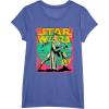 imageStar Wars Rey 90s TShirtBright Blue Heather